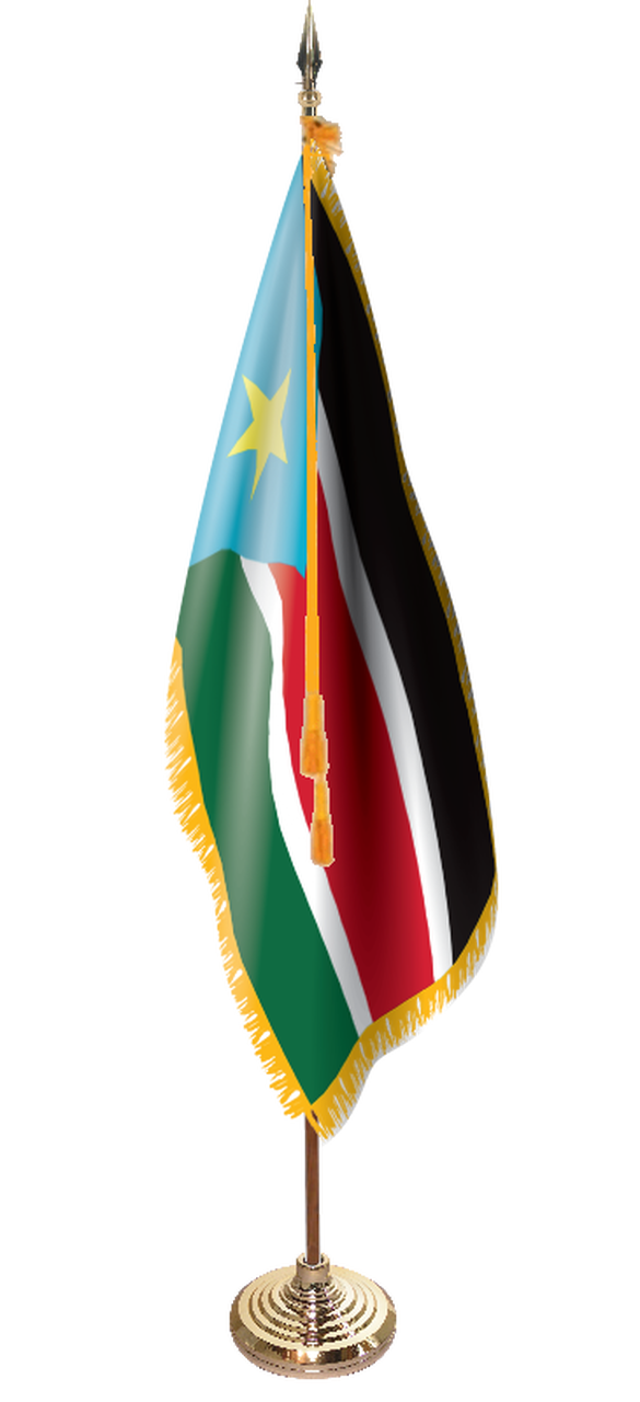 South Sudan Flag PNG Pic Background