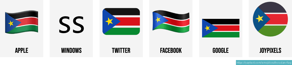 South Sudan Flag Transparent Image