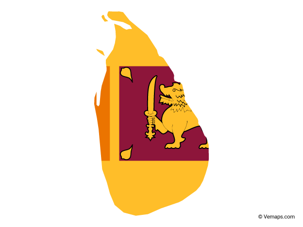 Sri Lanka Flag No Background