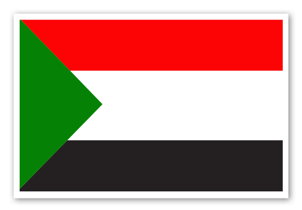Sudan Flag PNG Photos