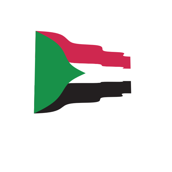 Sudan Flag Transparent Image