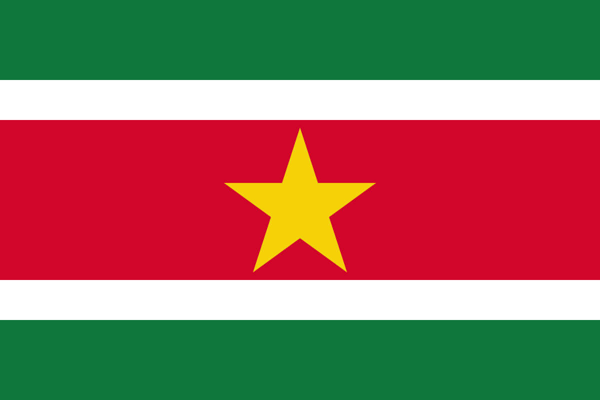 Suriname Flag PNG HD Quality