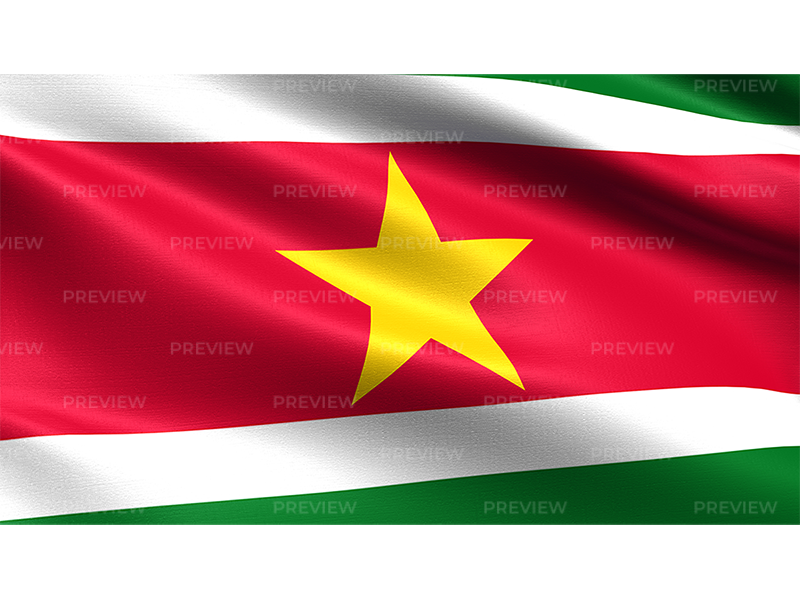 Suriname Flag PNG Pic Background