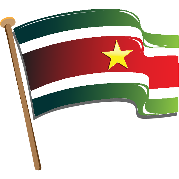 Suriname Flag Transparent File