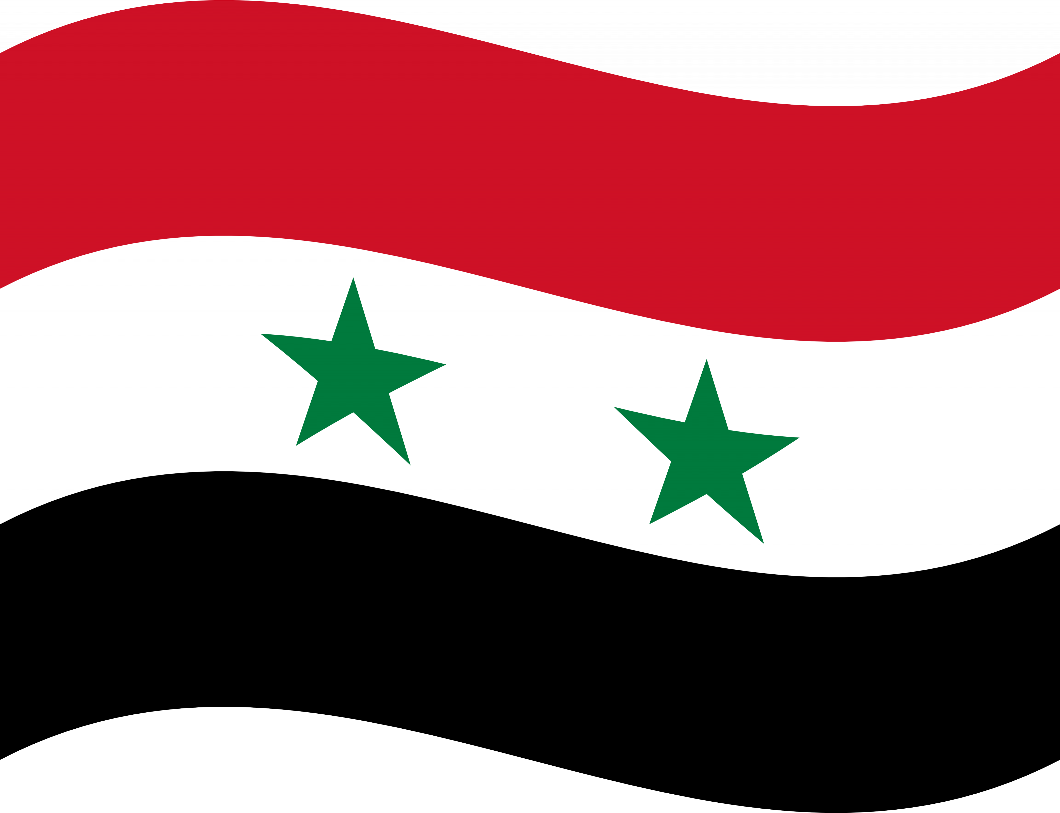 Syria Flag Transparent Background