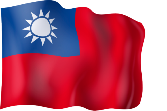 Taiwan Flag No Background