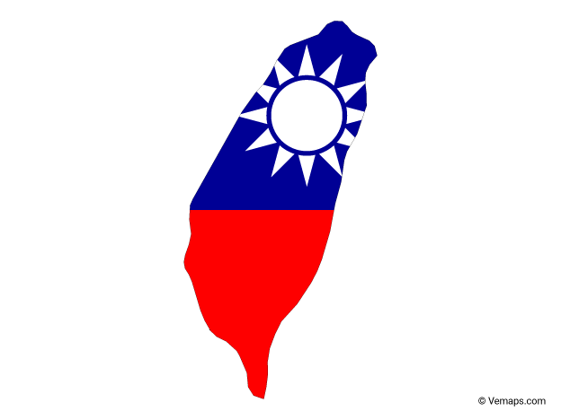 Taiwan Flag PNG Images HD