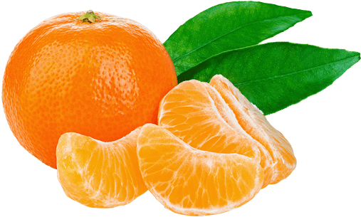 Tangerine Transparent Images
