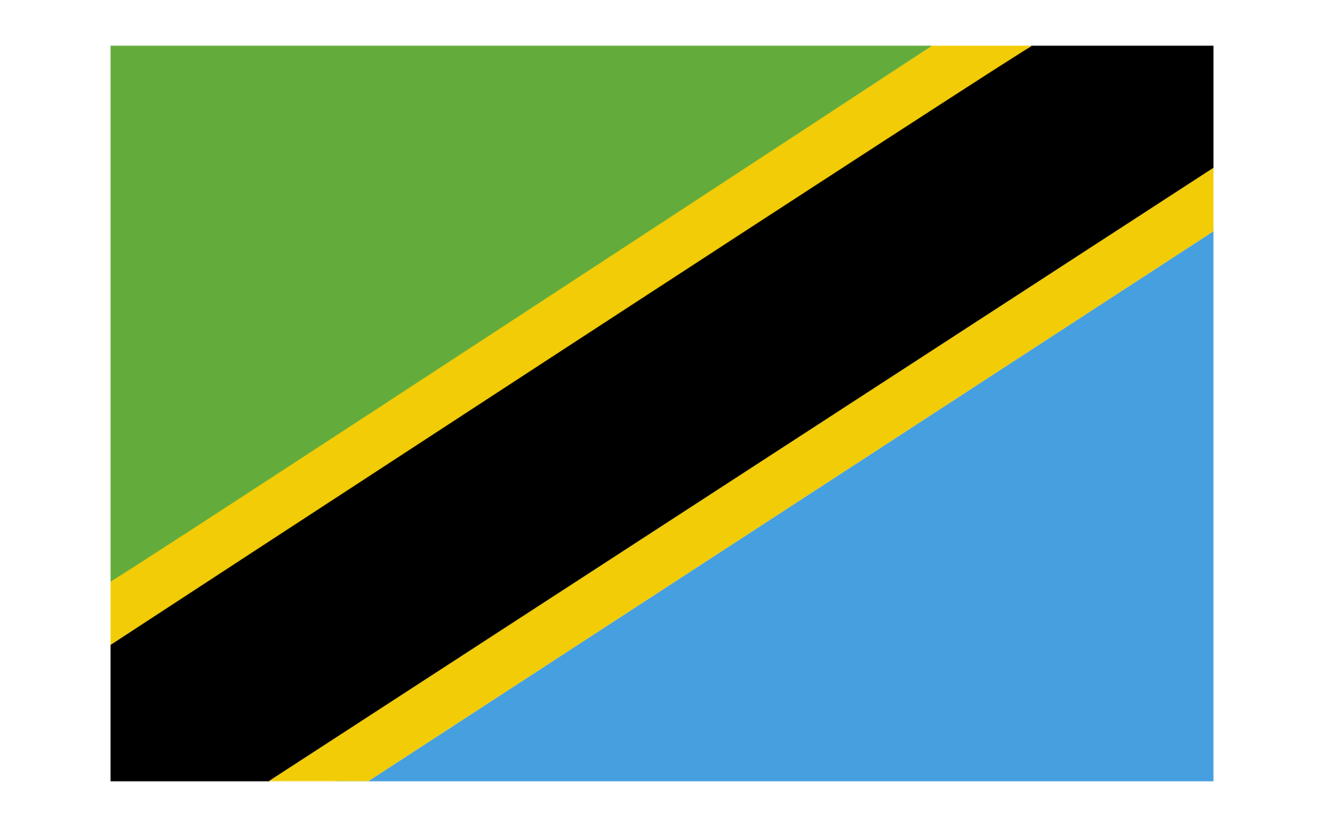 Tanzania Flag Background PNG Image