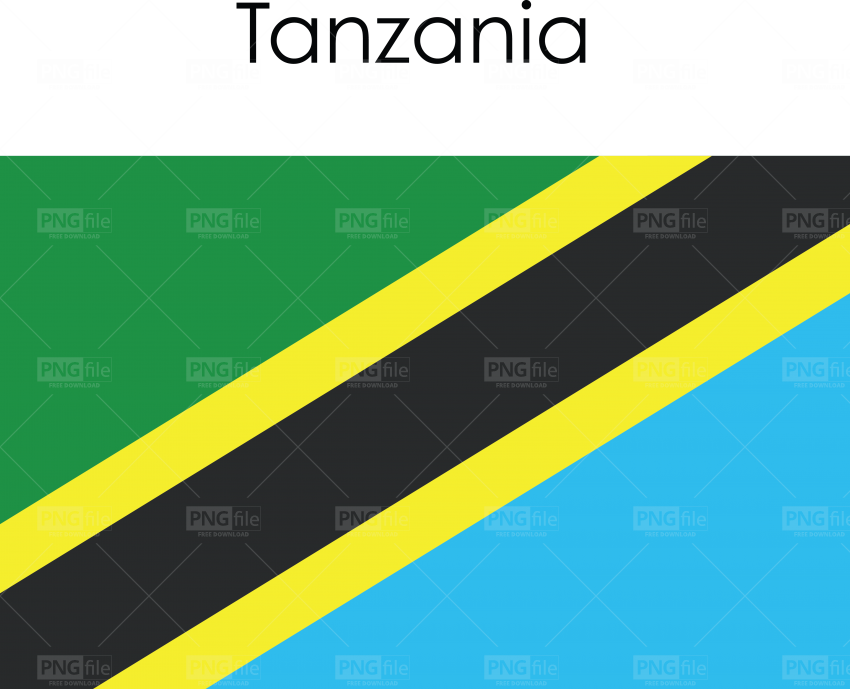 Tanzania Flag PNG Background