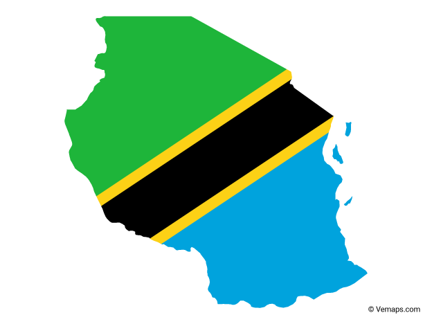 Tanzania Flag PNG Clipart Background