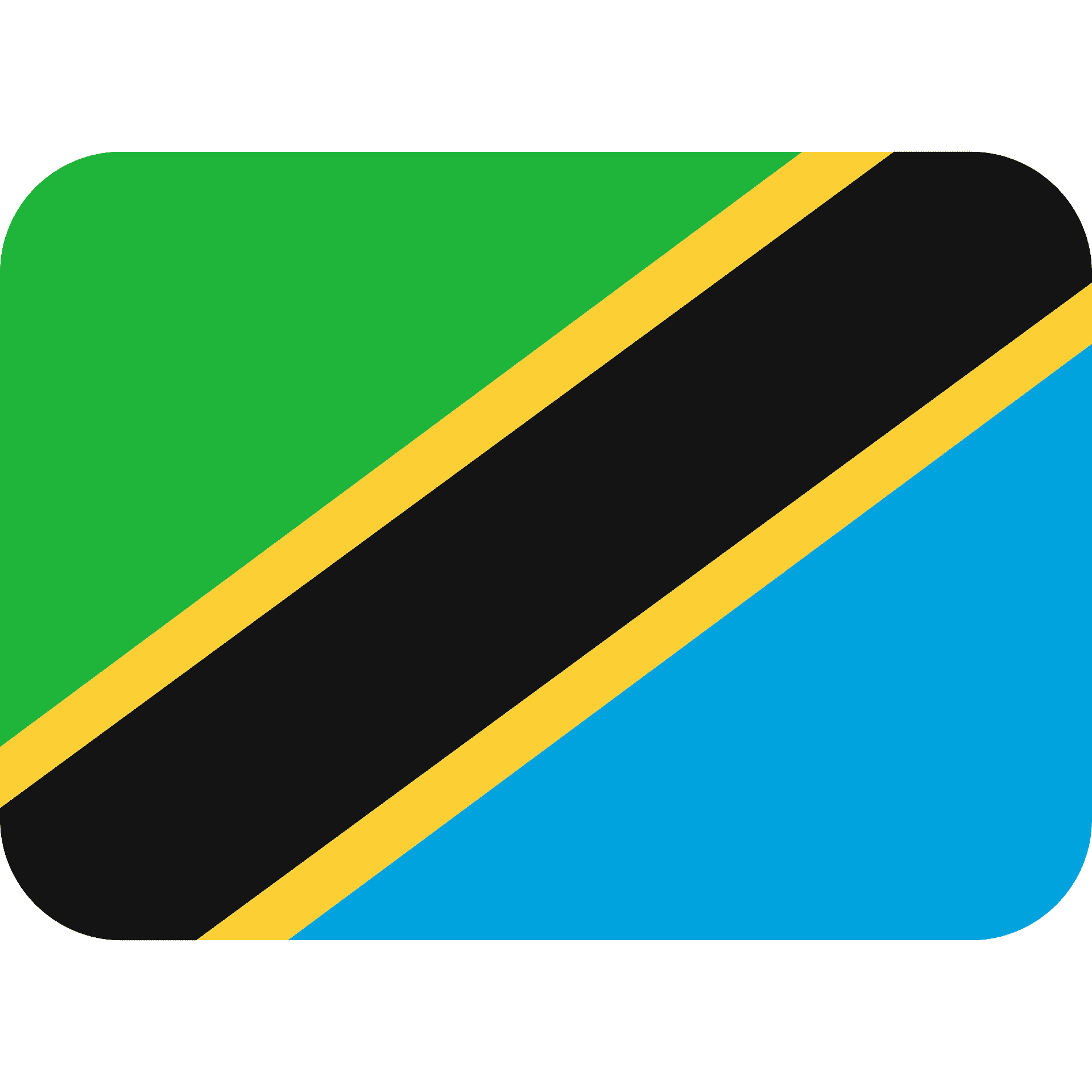 Tanzania Flag Transparent Free PNG
