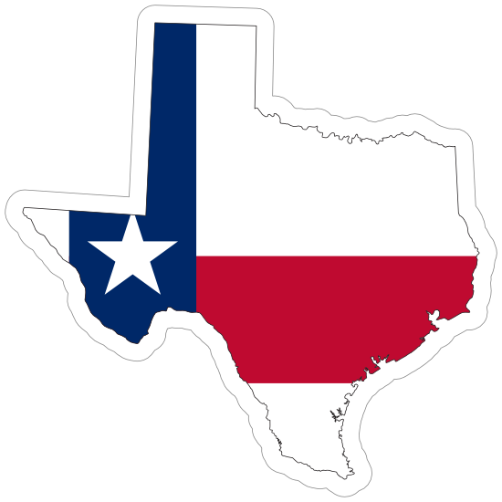 Texas Flag No Background