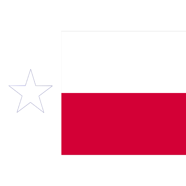 Texas Flag Transparent Background