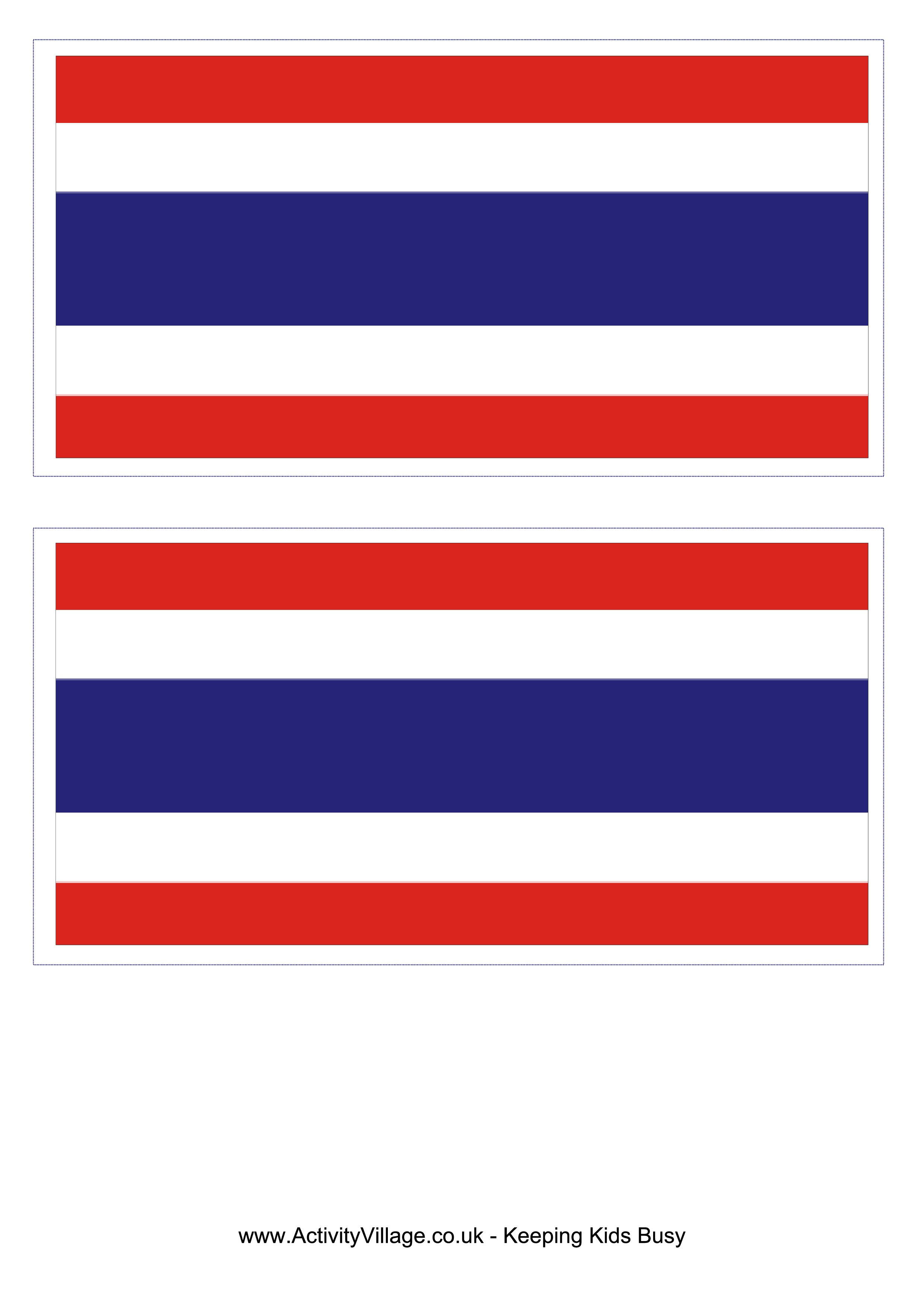 Thailand Flag Free Picture PNG