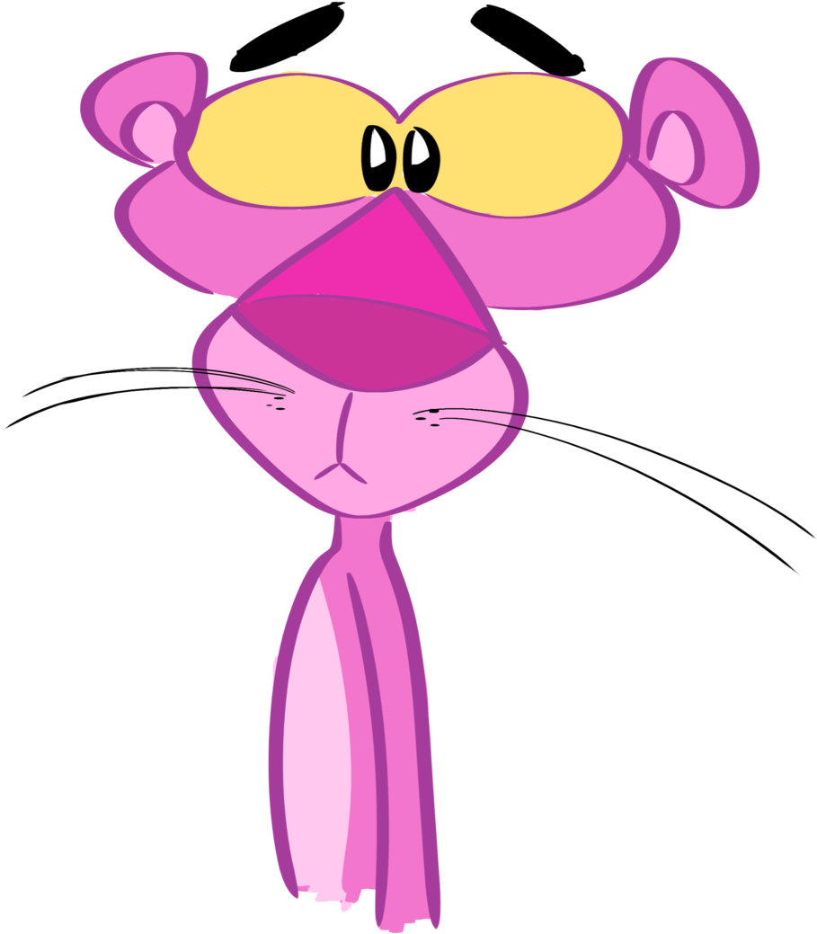 The Pink Panther PNG Clipart Background