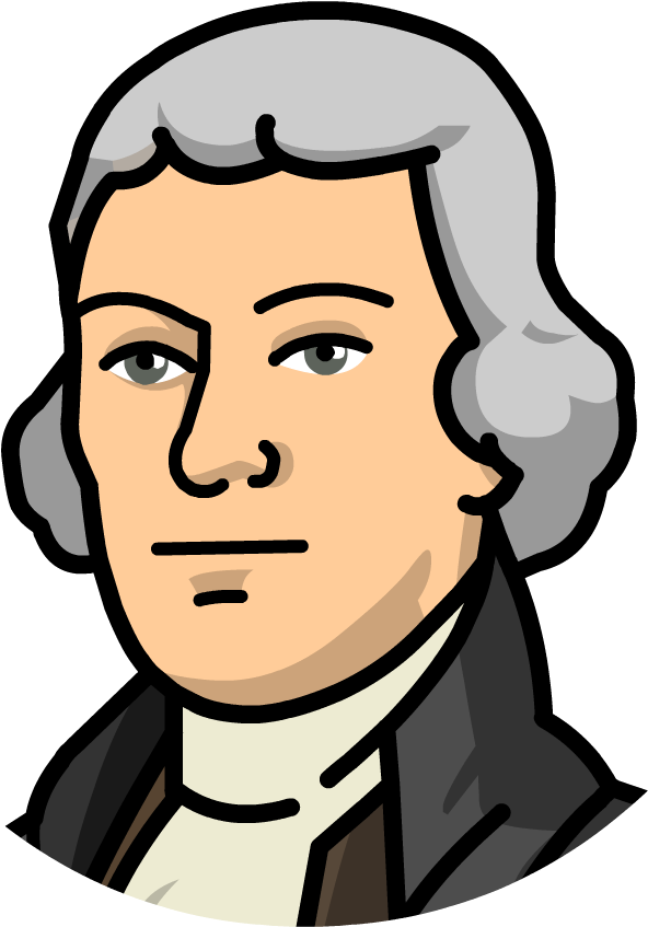 Thomas Jefferson PNG Clipart Background