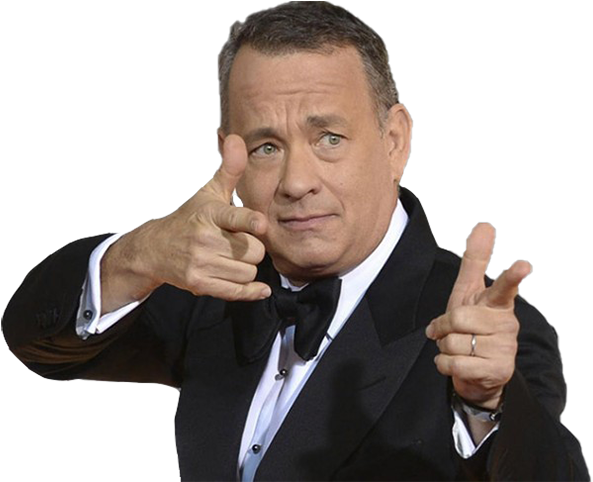 Tom Hanks Background PNG Image