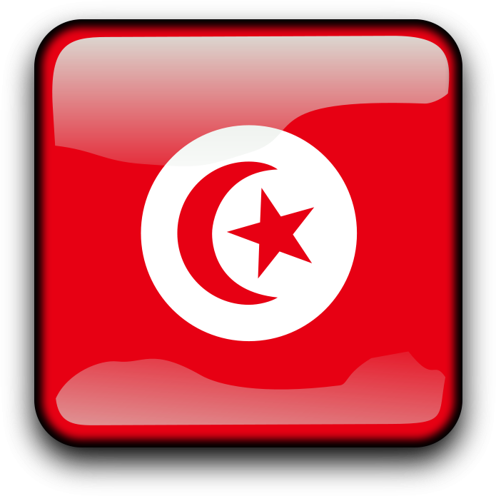 Tunisia Flag Background PNG Image