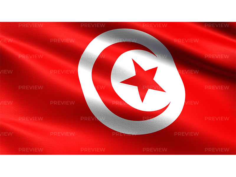 Tunisia Flag PNG Free File Download