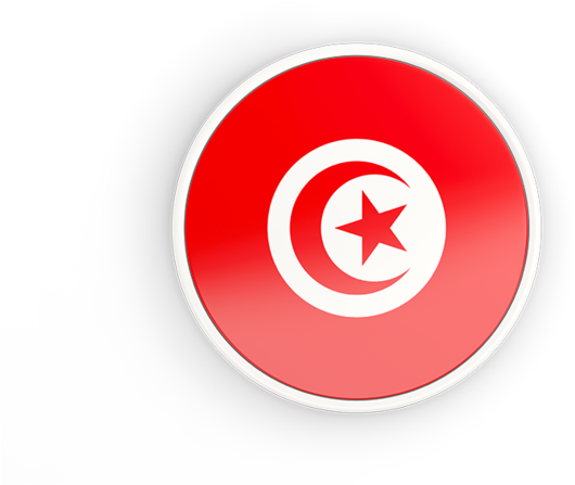 Tunisia Flag Transparent Background