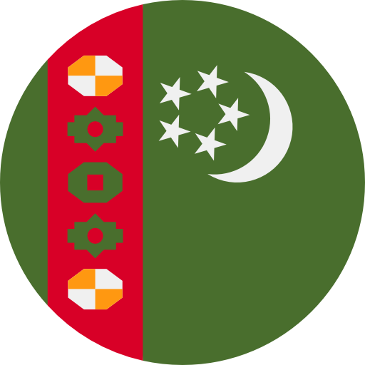 Turkmenistan Flag PNG Background