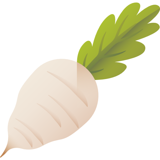 Turnip PNG Clipart Background