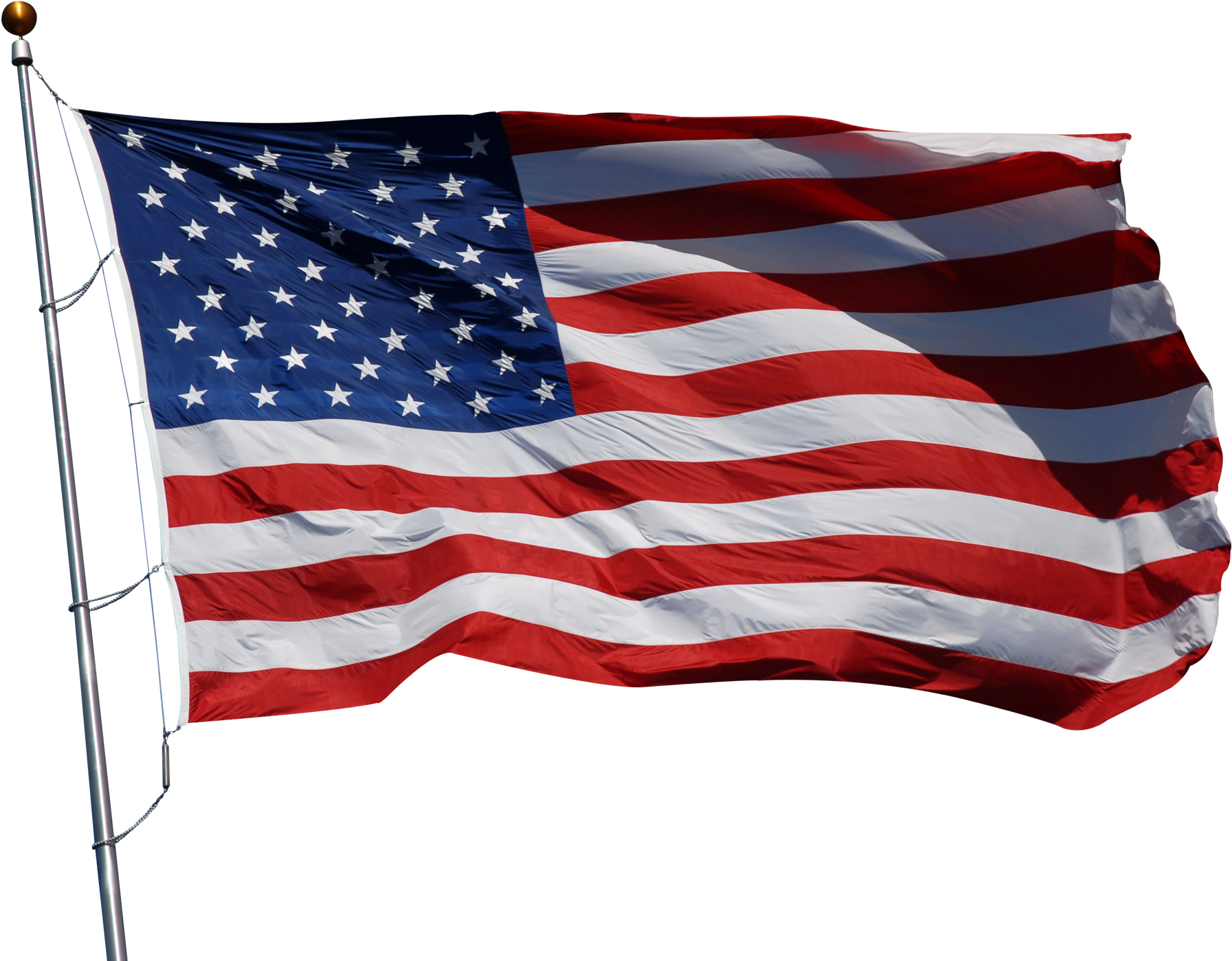 USA-Flagge transparente Datei