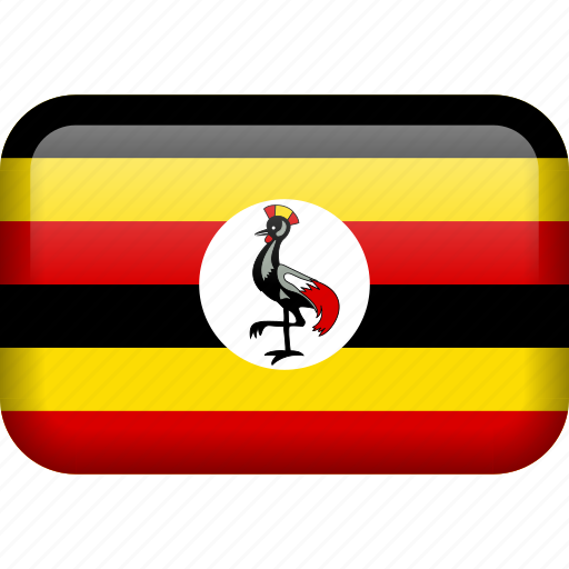 Uganda Flag Background PNG Image