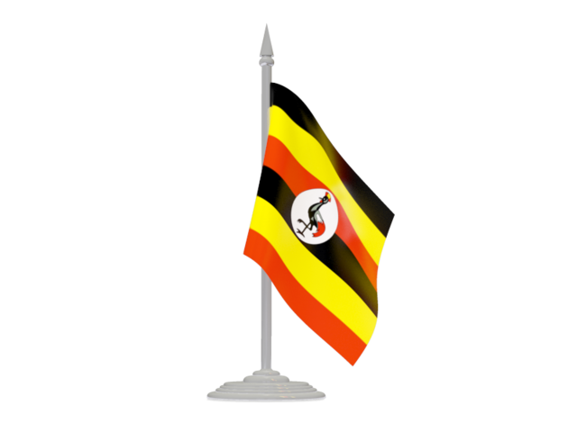 Uganda Flag Background PNG