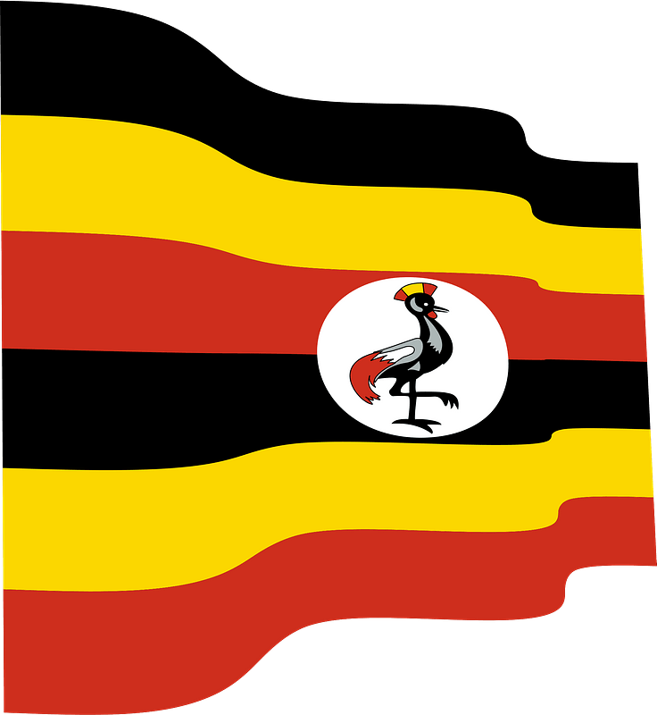 Uganda Flag PNG Free File Download