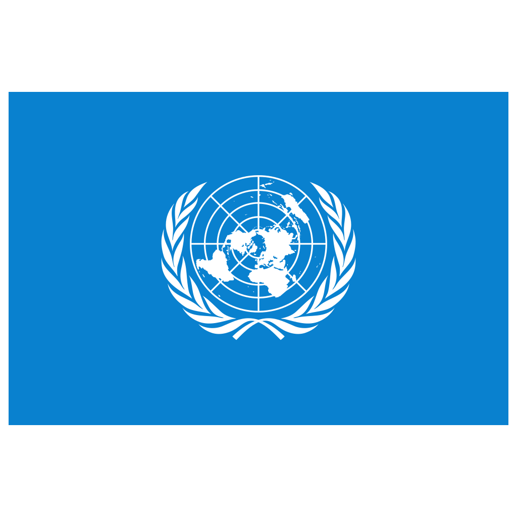 United Nations Flag PNG Background