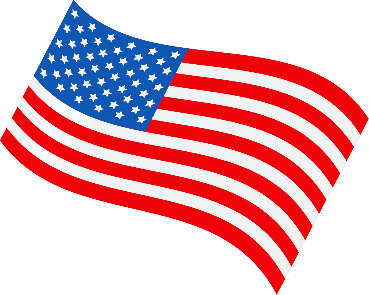 United States of America Flag Background PNG