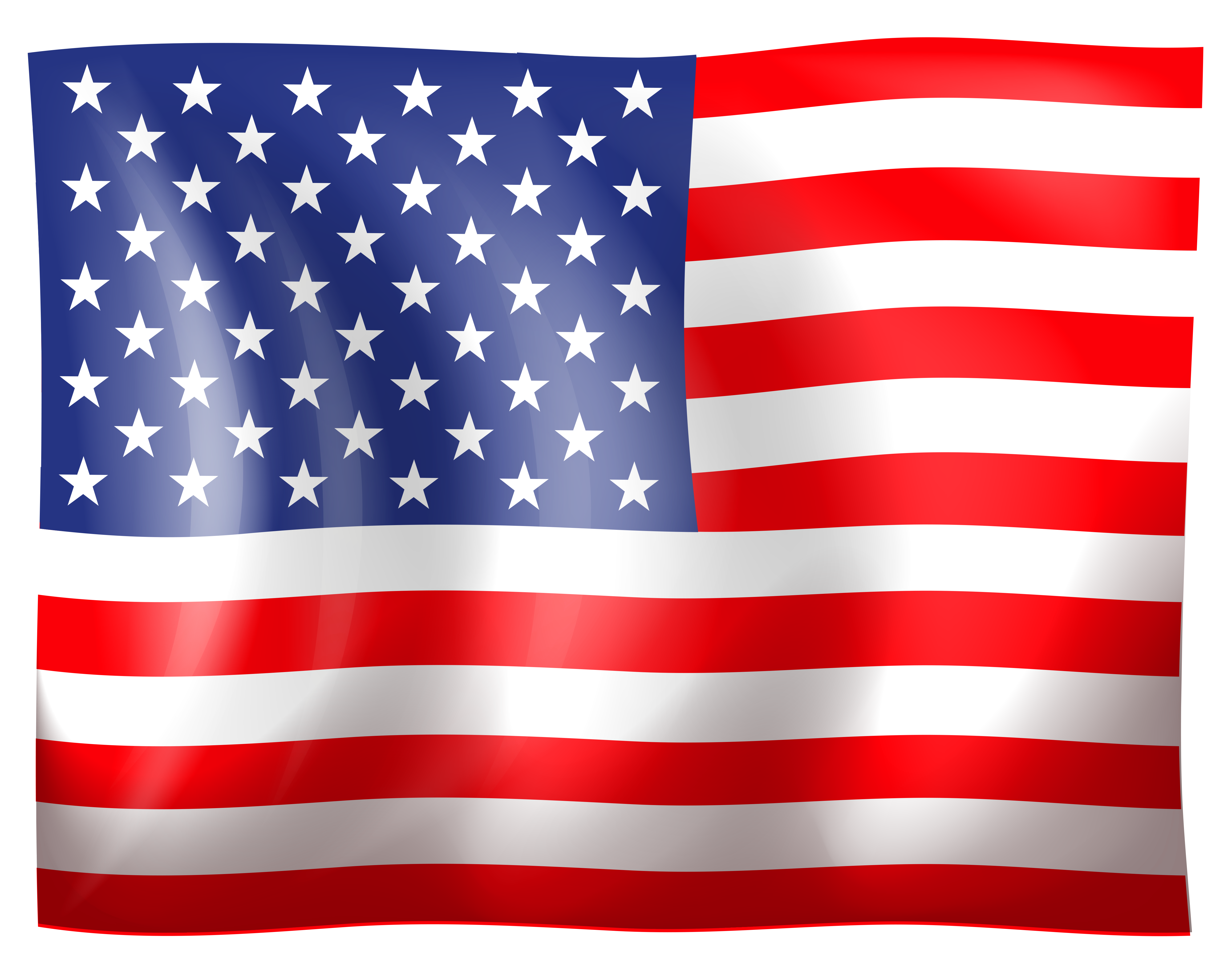 United States of America Flag PNG Photo Image