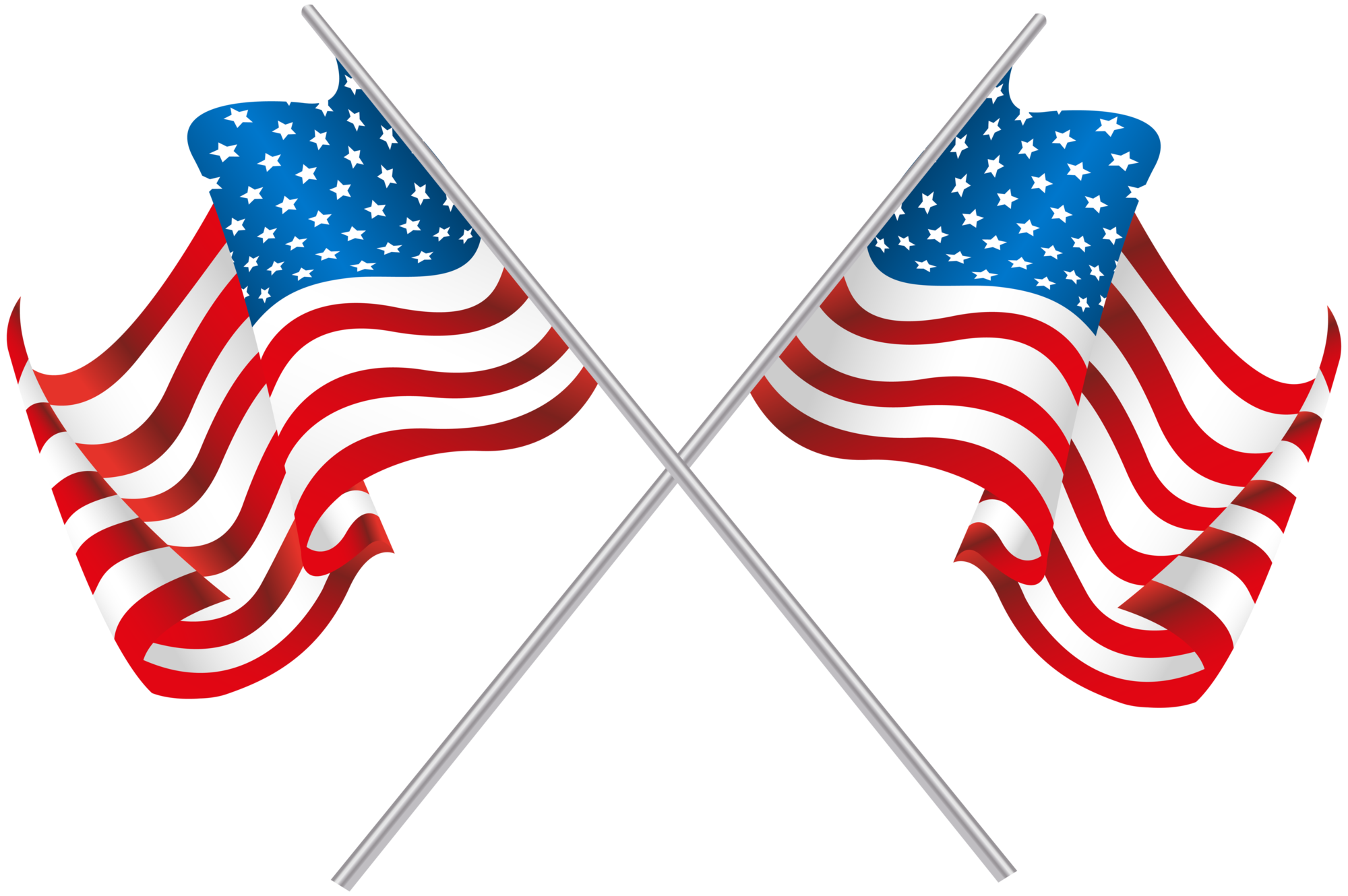 United States of America Flag Transparent Background