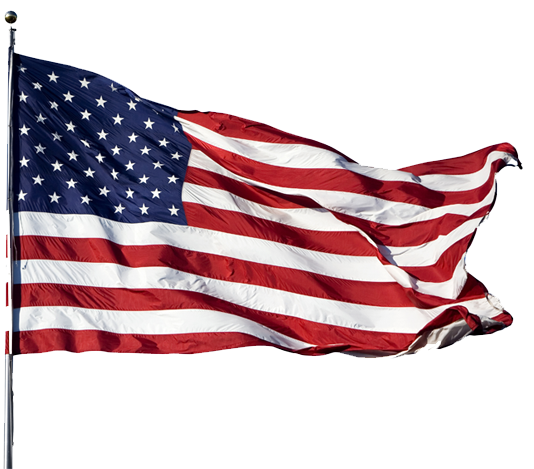 United States of America Flag Transparent Image