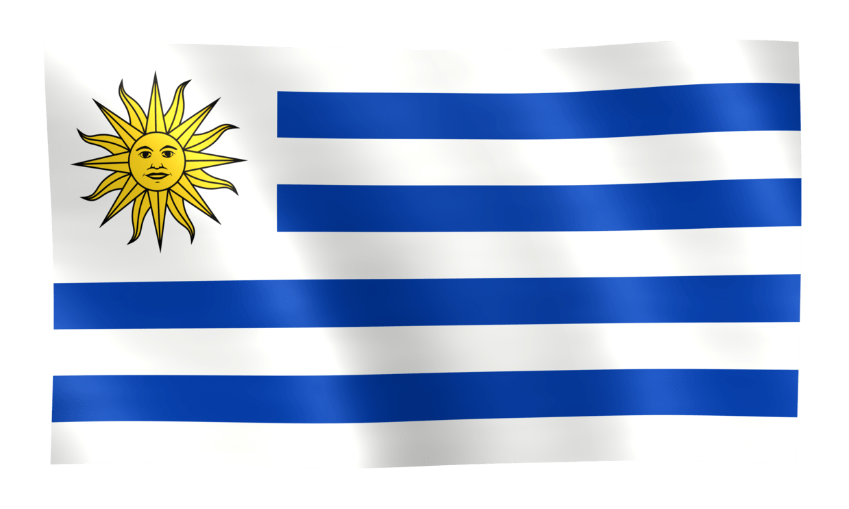 Uruguay Flag PNG Photos