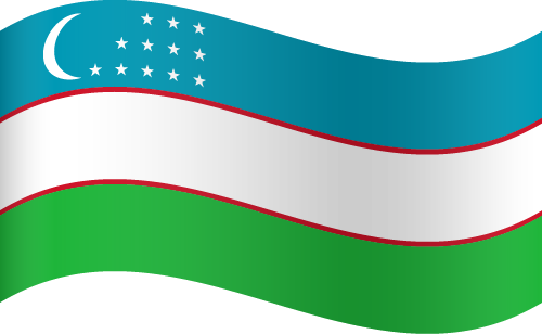 Uzbekistan Flag Free Picture PNG