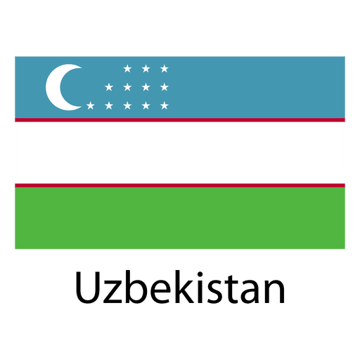 Uzbekistan Flag PNG Clipart Background