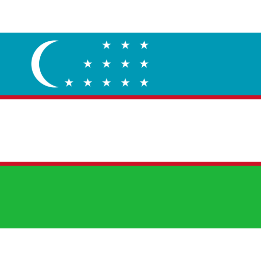 Uzbekistan Flag PNG Pic Background