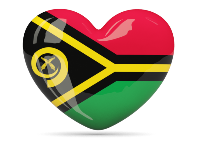 Vanuatu Flag Background PNG Image