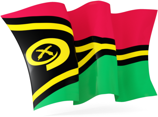 Vanuatu Flag PNG Clipart Background