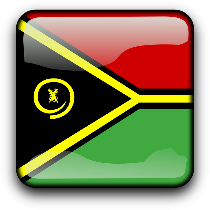 Vanuatu Flag Transparent PNG