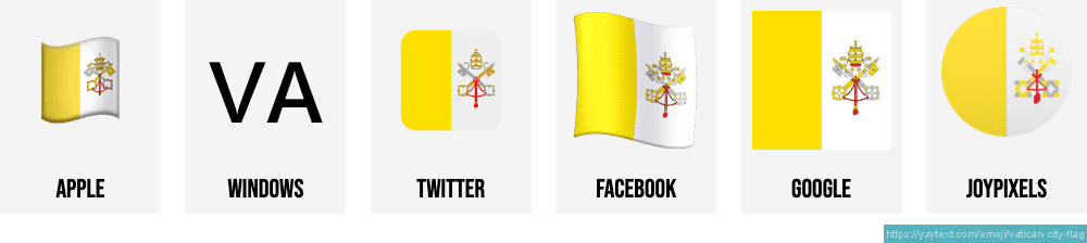 Vatican City Flag Free PNG