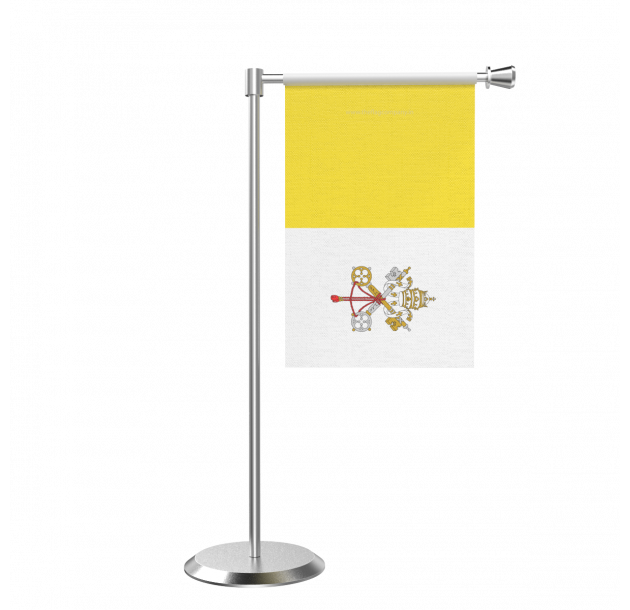 Vatican City Flag PNG Background