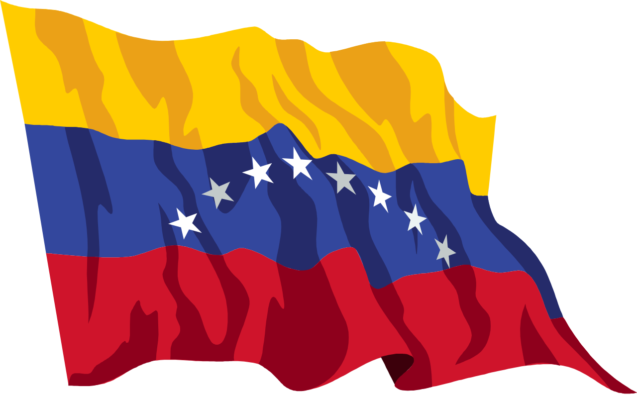 Venezuela Flag Background PNG Image