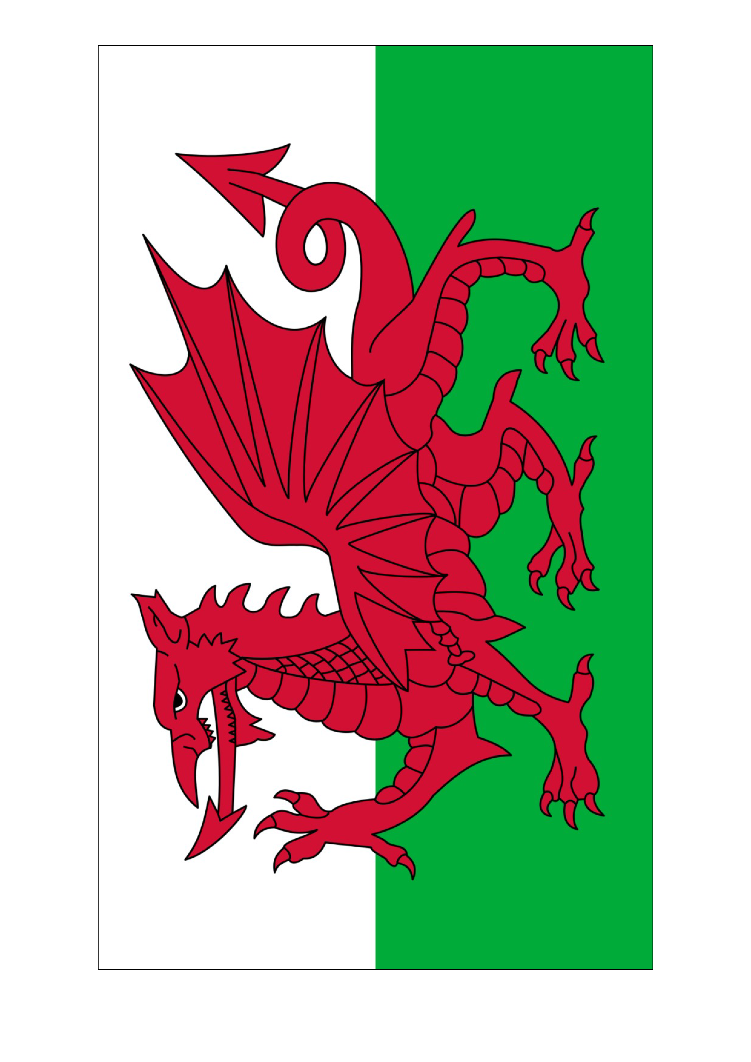 Wales Flag Transparent PNG