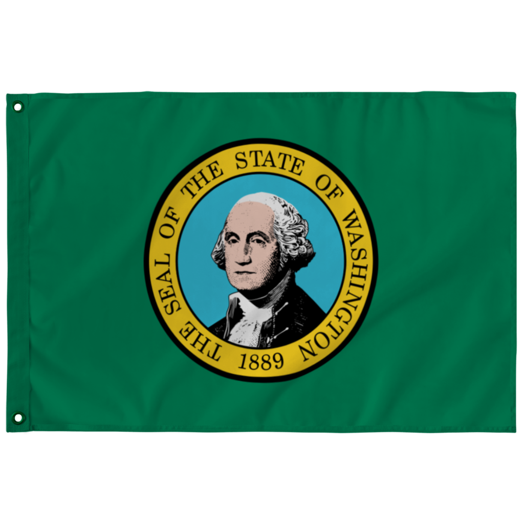 Washington State Flag Transparent Background