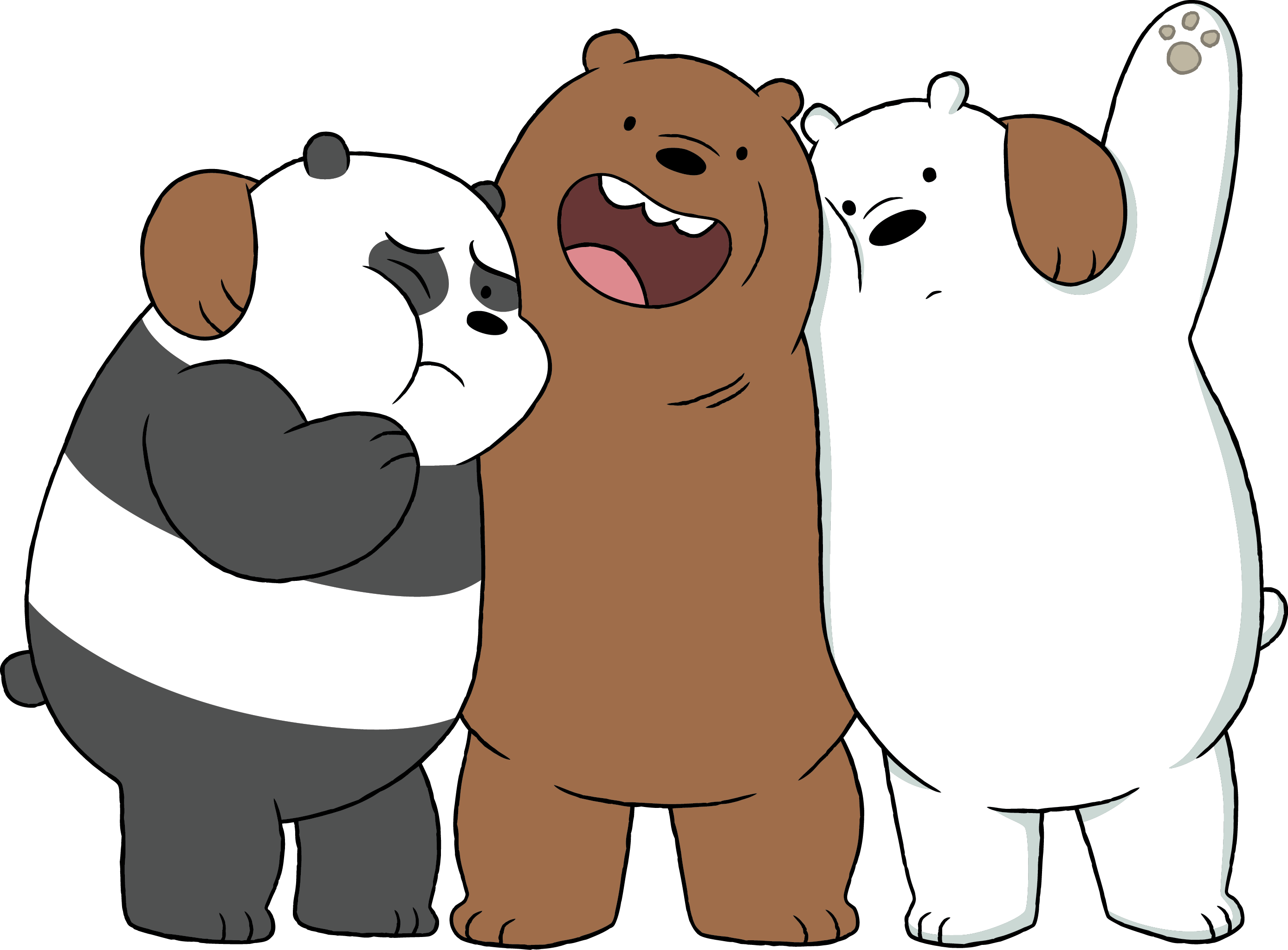 We Bare Bears PNG Free File Download