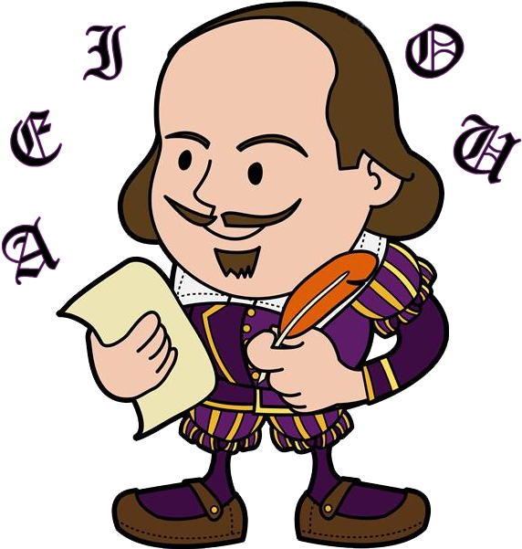 William Shakespeare PNG Background